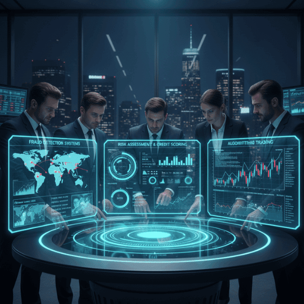 Finance & Banking Analytics Dashboard Mockup