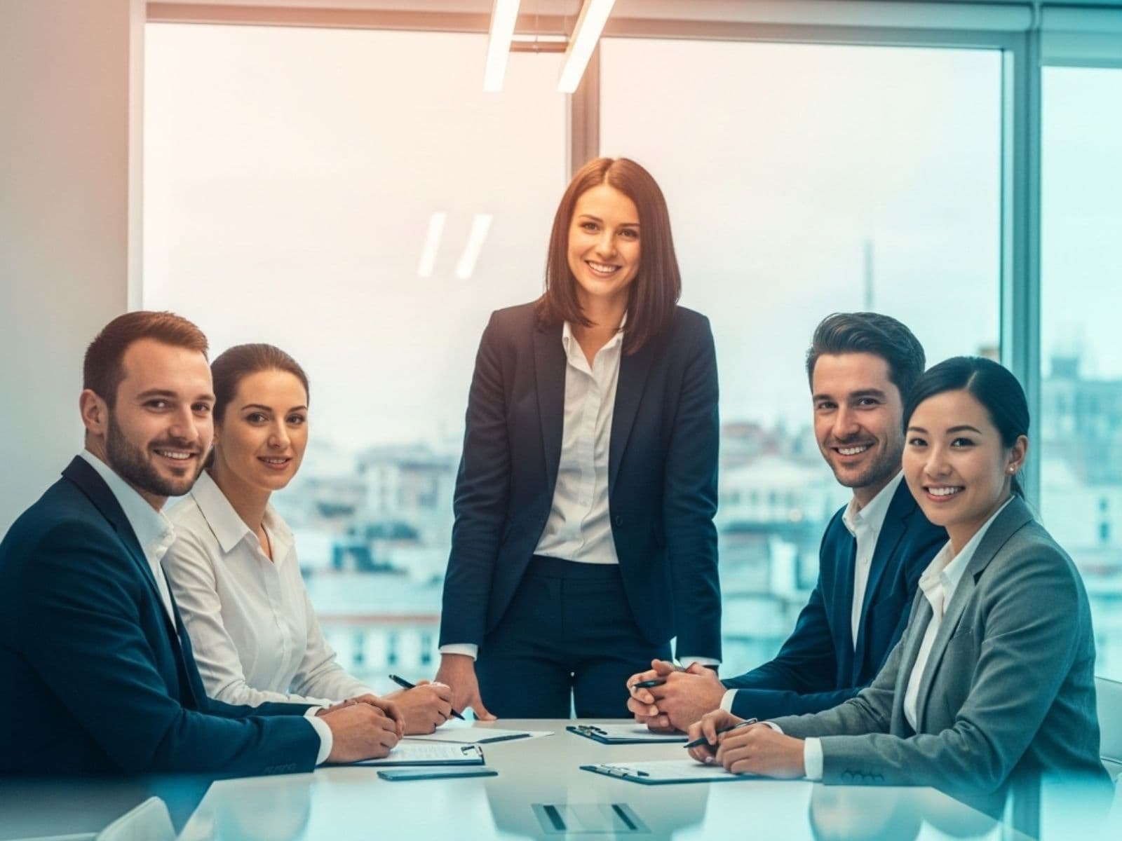 Professional AI strategy consulting team ready to help