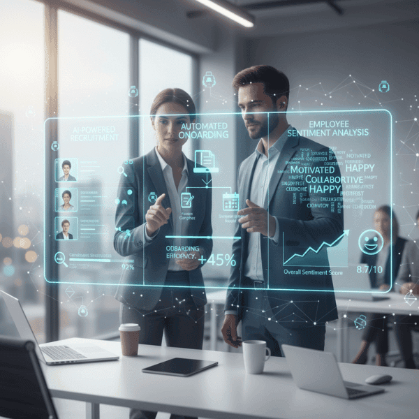 Human Resources Analytics Dashboard Mockup