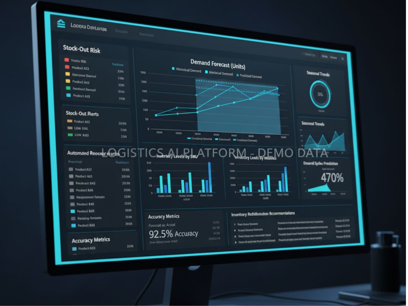 AI-powered demand forecasting and inventory management